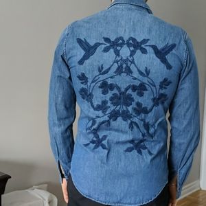 Denim shirt
